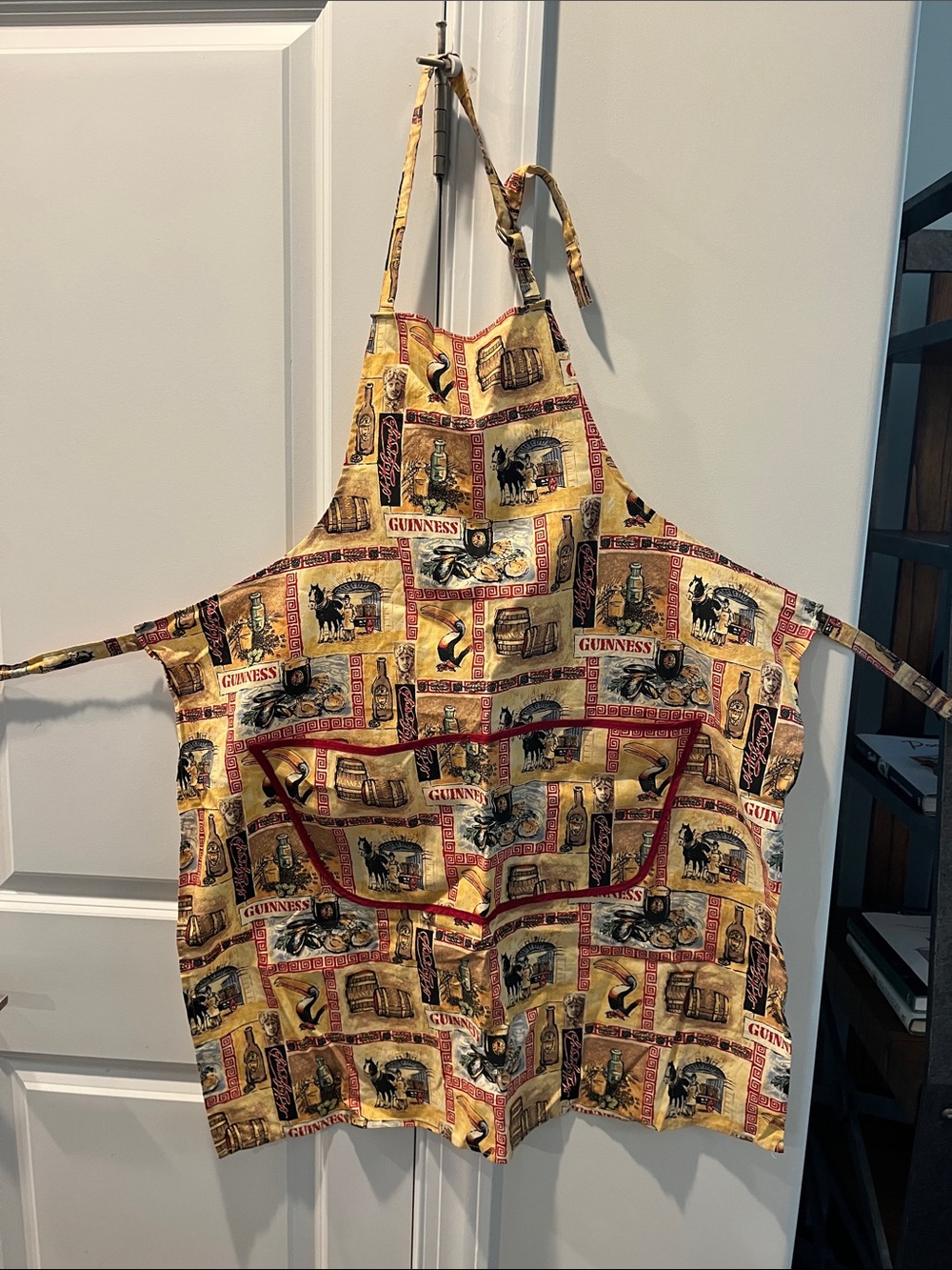 Guinness Beer Printed UNISEX TARTAN PLAID Kitchen Tailgate APRON